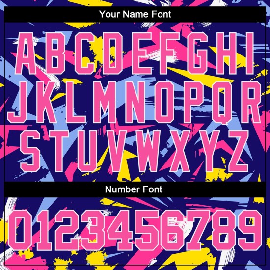 Jersey Custom Baseball Authentic Music 3D Festival Design Pattern