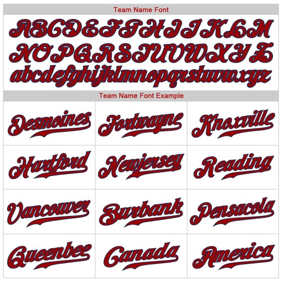 Custom White Navy Pinstripe Red-Navy Authentic Baseball Jersey Custom White Navy Pinstripe Red-Navy Authentic Baseball Jersey